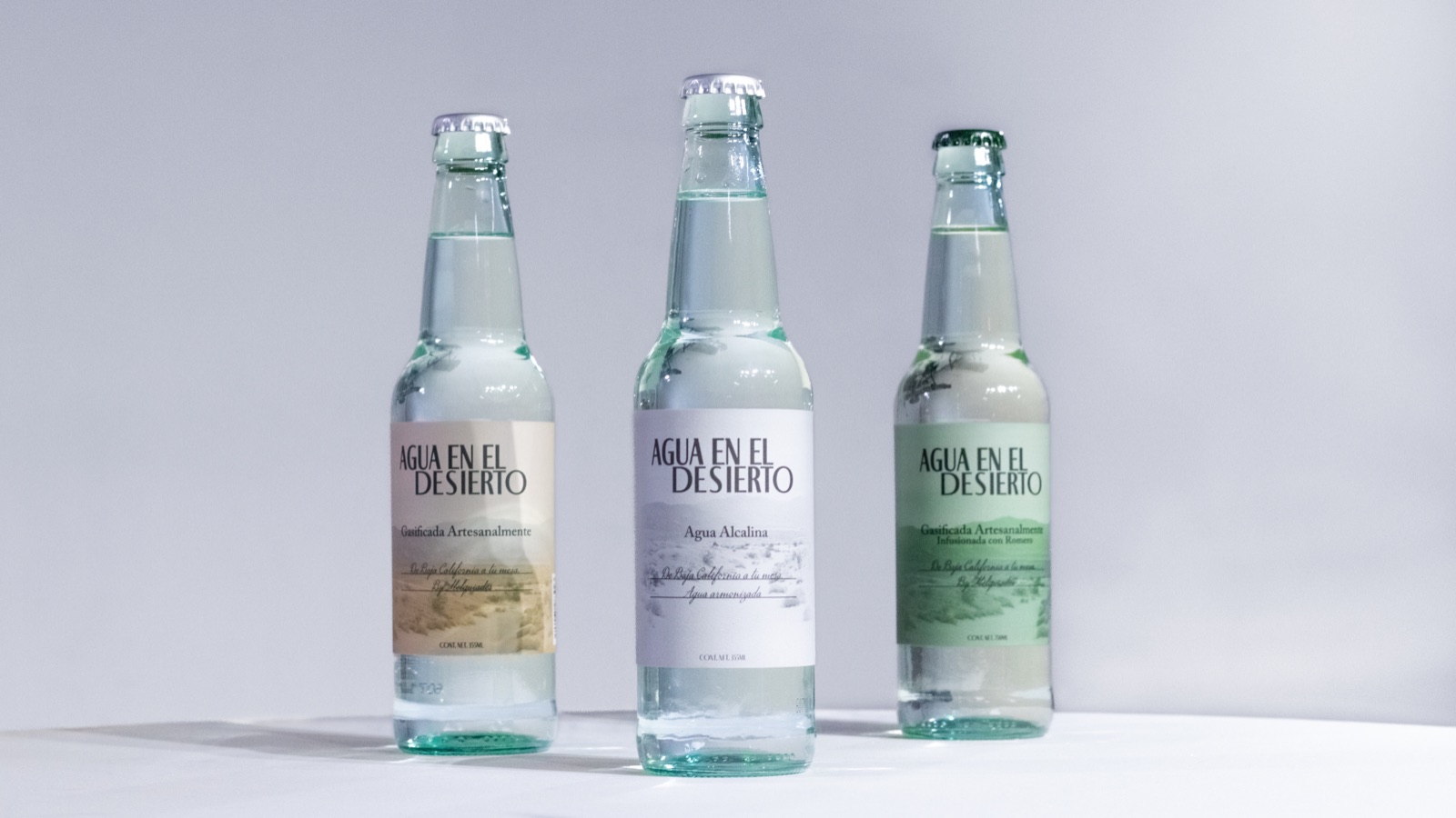 Las tres botellas de Agua en el Desierto