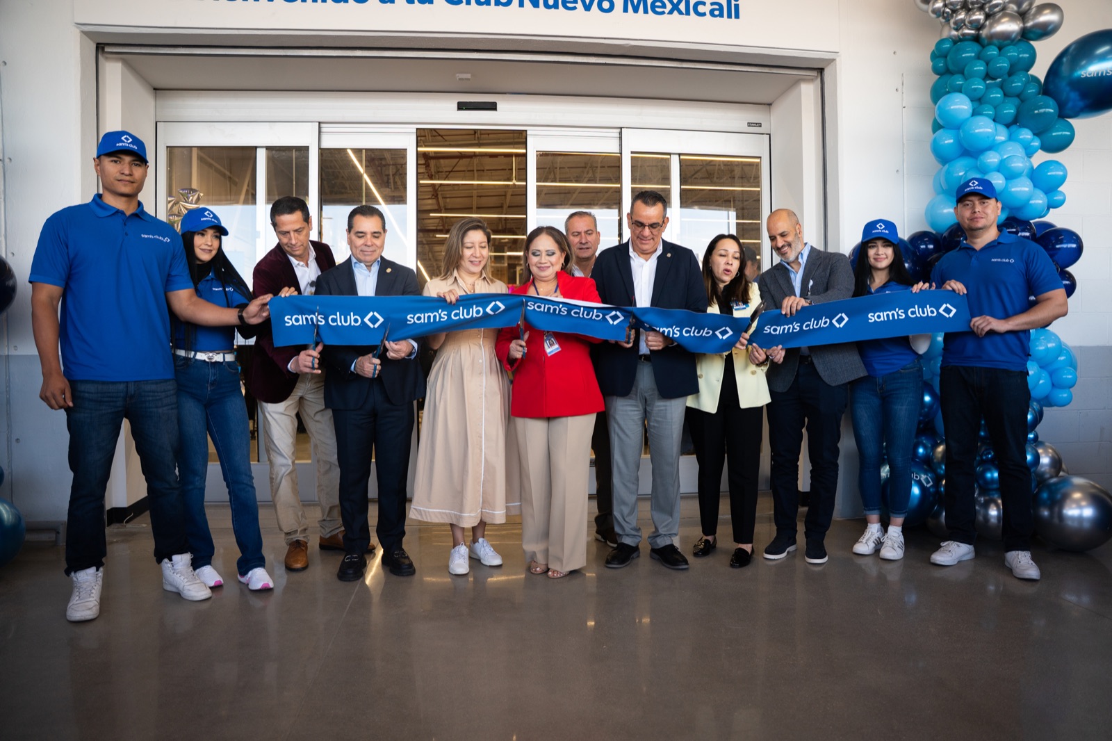 Cobertura del evento de primera piedra de Sam’s Club en Mexicali